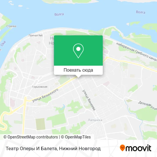 Карта Театр Оперы И Балета
