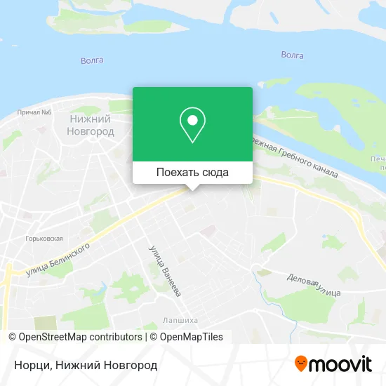 Карта Норци