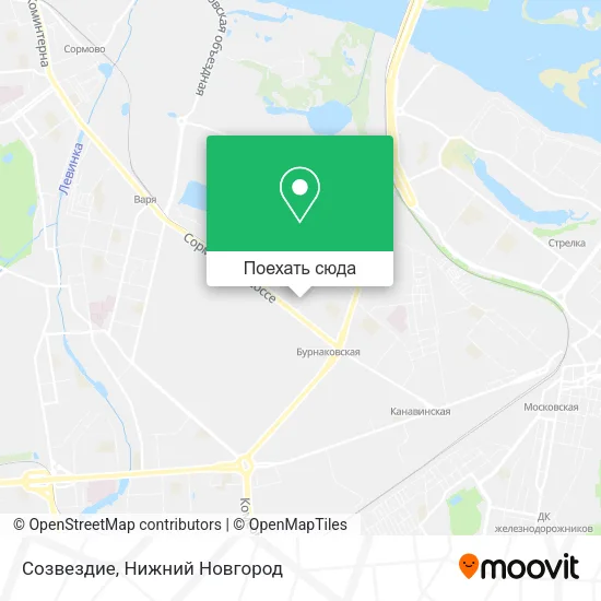 Карта Созвездие