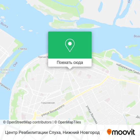 Карта Центр Реабилитации Слуха