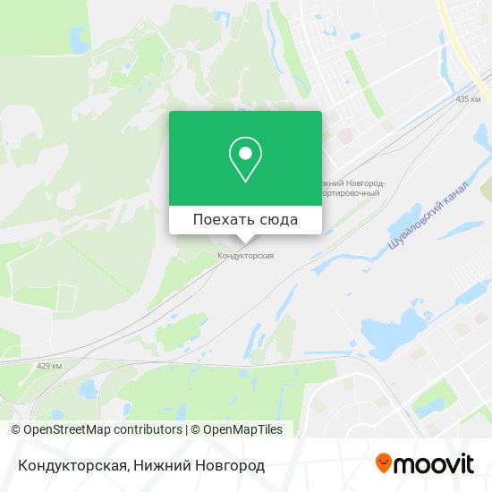 Карта Кондукторская