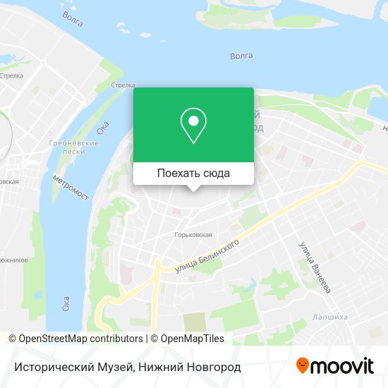 Карта Исторический Музей