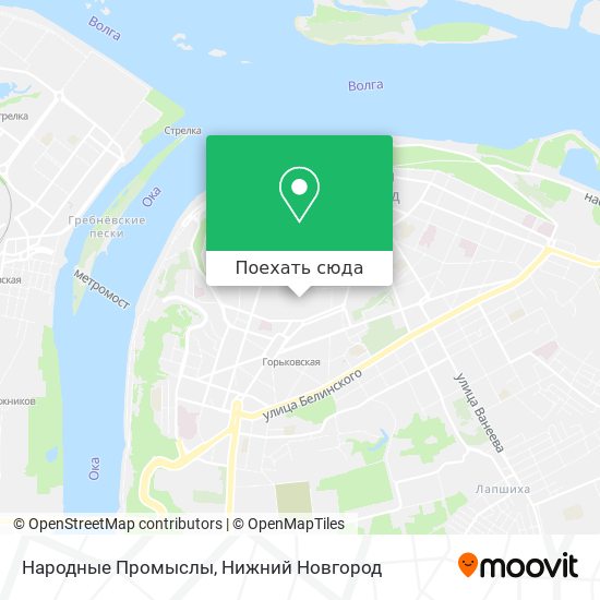 Карта Народные Промыслы