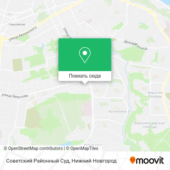 Карта Советский Районный Суд