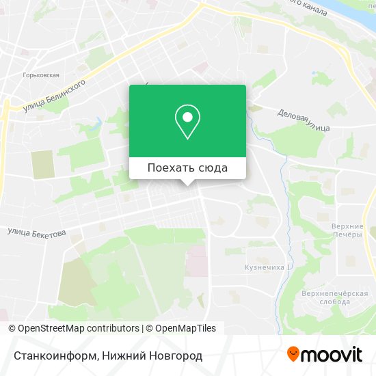 Карта Станкоинформ