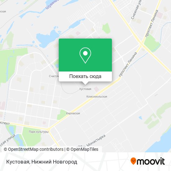 Карта Кустовая