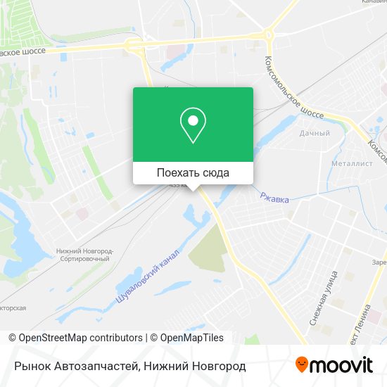 Карта Рынок Автозапчастей
