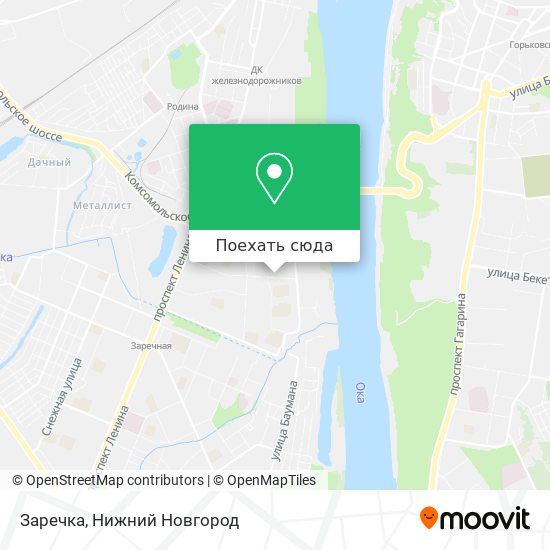 Карта Заречка