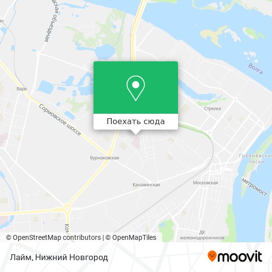 Карта Лайм