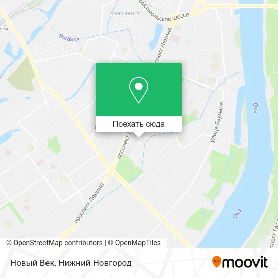 Карта Новый Век