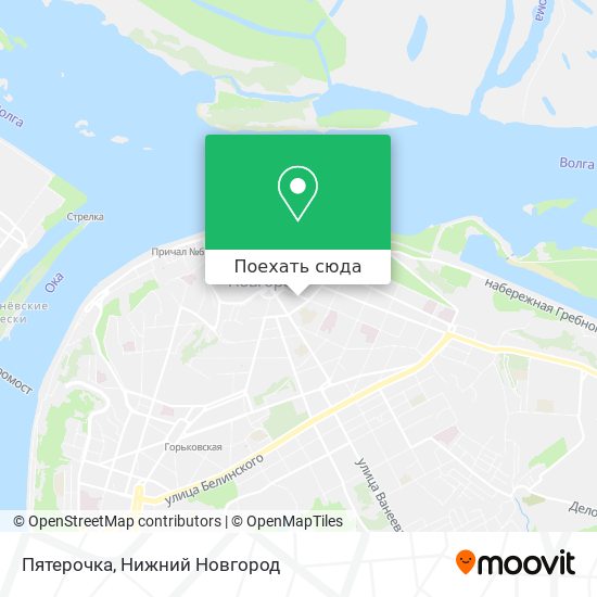 Карта Пятерочка