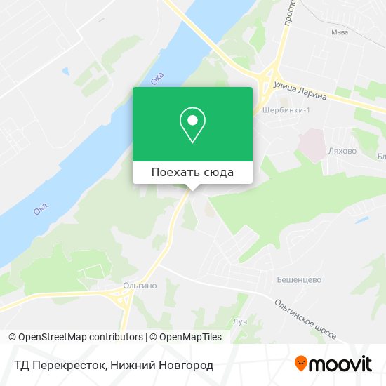 Карта ТД  Перекресток