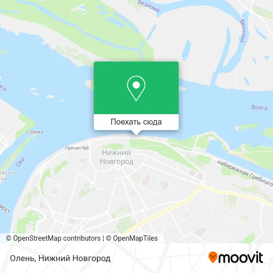 Карта Олень