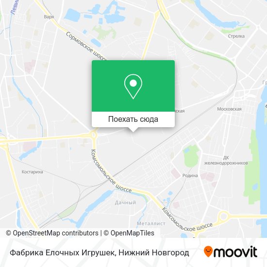 Карта Фабрика Елочных Игрушек