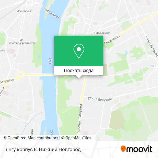 Карта ннгу  корпус  8