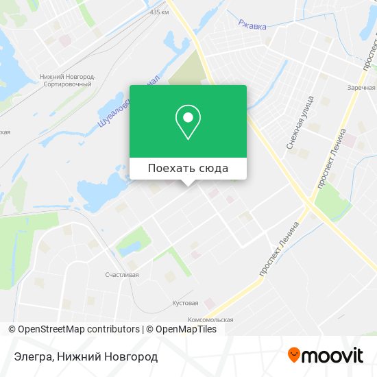 Карта Элегра