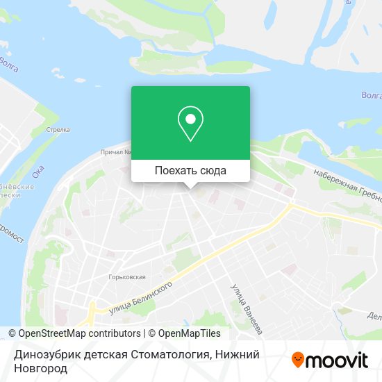 Карта Динозубрик детская Стоматология