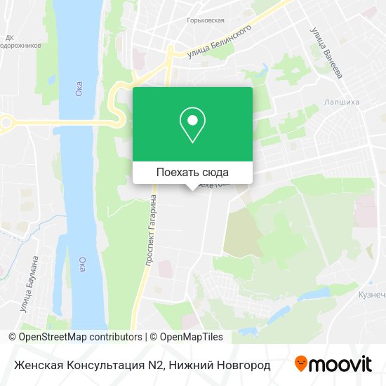 Карта Женская Консультация N2