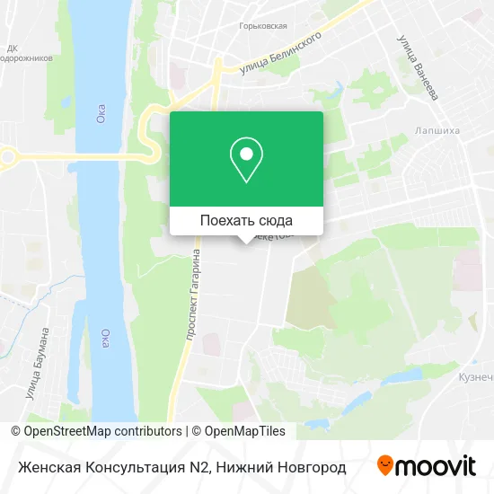 Карта Женская Консультация N2