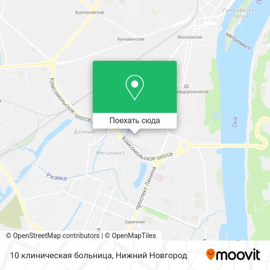 Карта 10 клиническая больница
