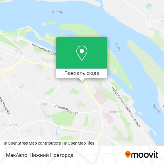 Карта МакАвто