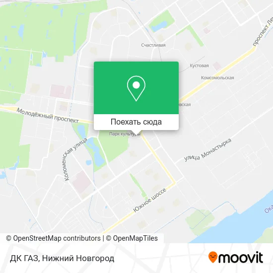 Карта ДК ГАЗ