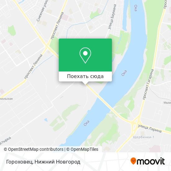 Карта Гороховец