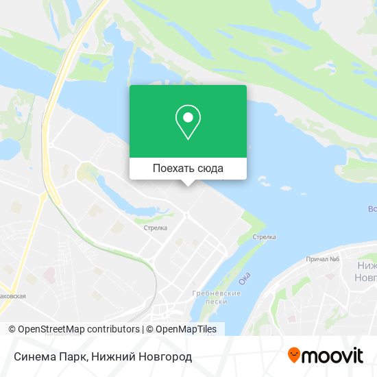 Карта Синема Парк