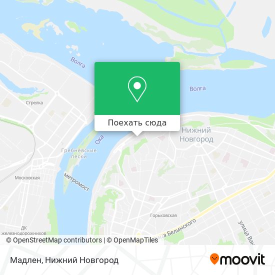 Карта Мадлен