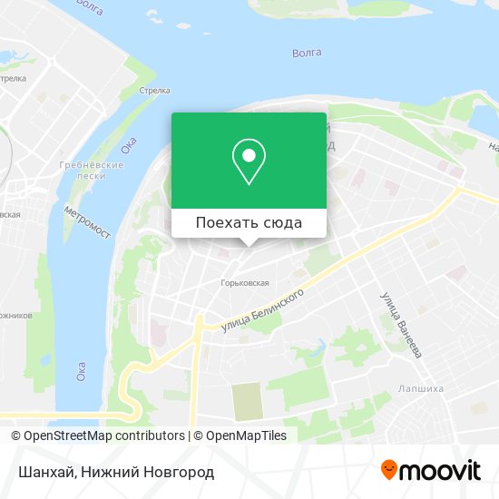Карта Шанхай