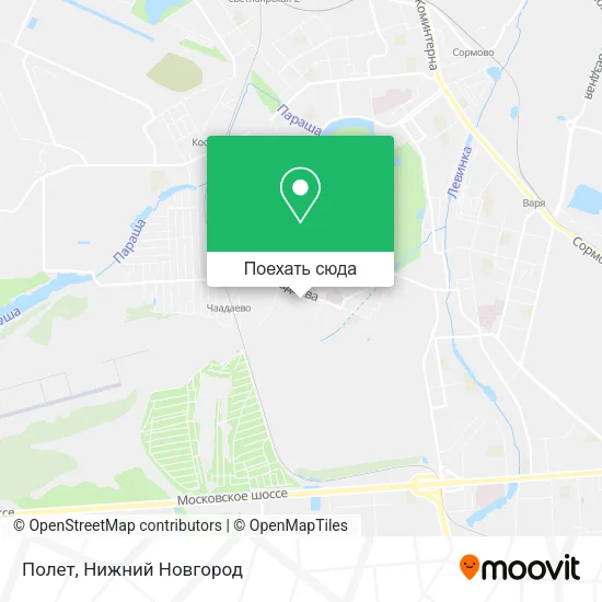 Карта Полет