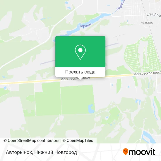 Карта Авторынок