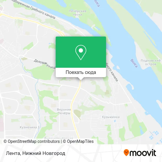 Карта Лента