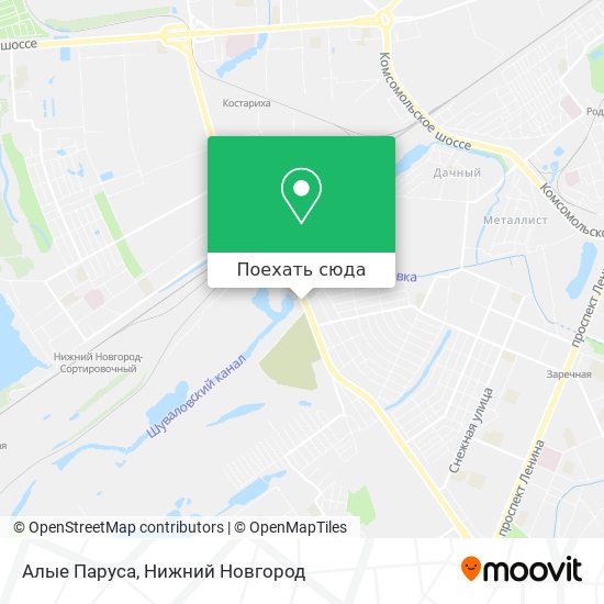 Карта Алые Паруса