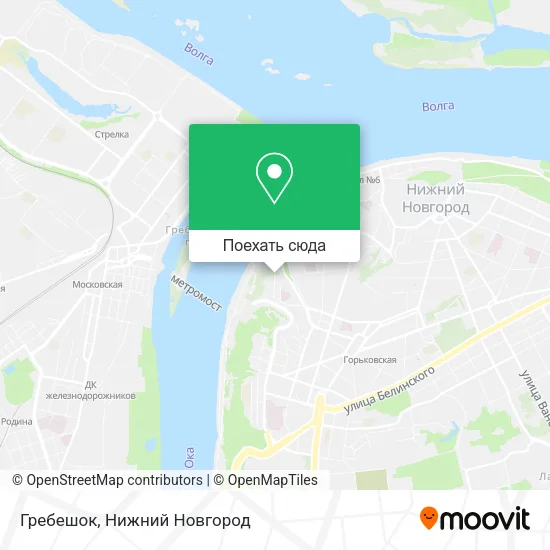 Карта Гребешок