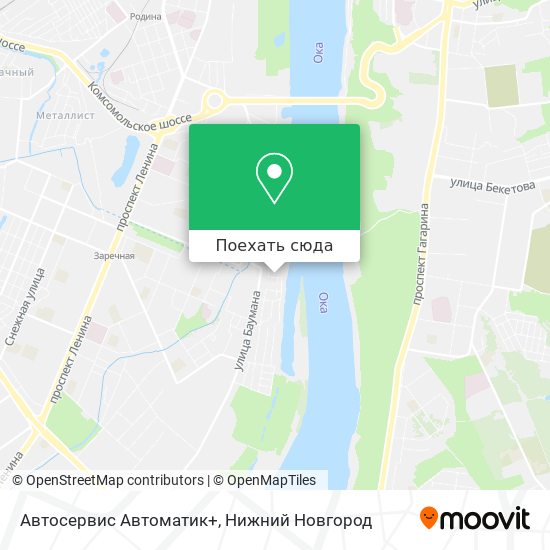 Карта Автосервис  Автоматик+