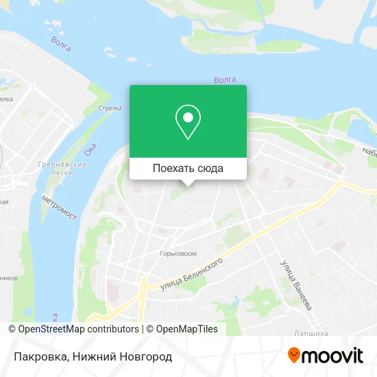Карта Пакровка