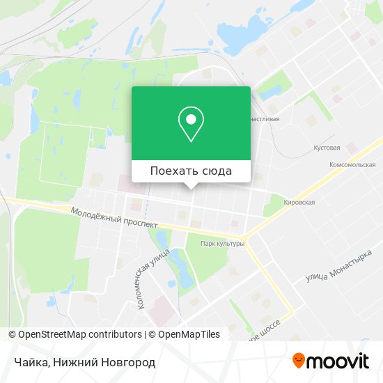 Карта Чайка