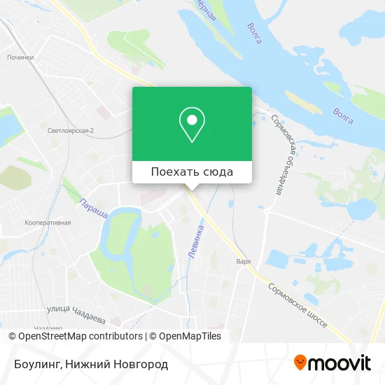 Карта Боулинг