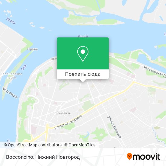 Карта Bocconcino