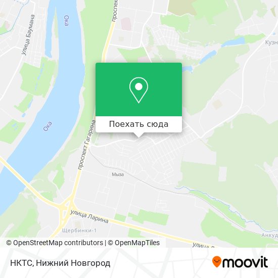 Карта НКТС