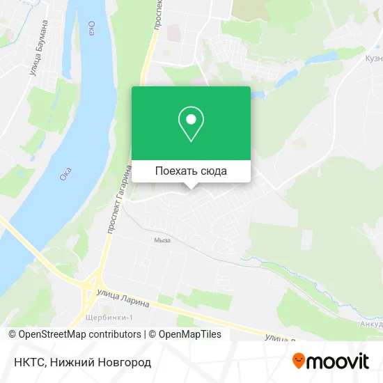 Карта НКТС