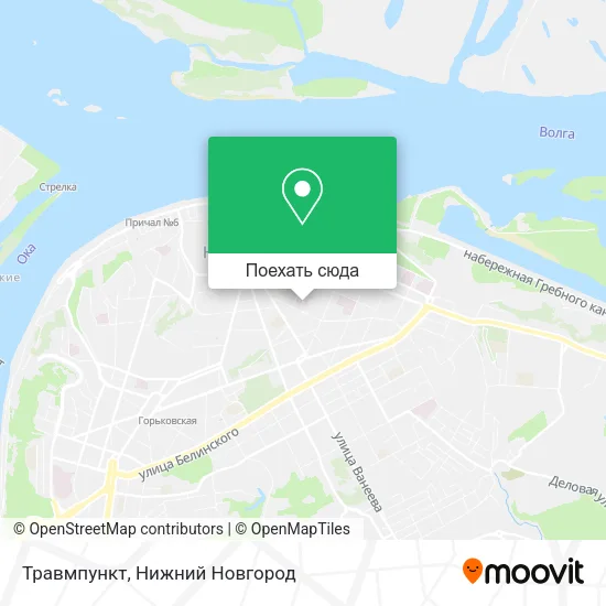 Карта Травмпункт