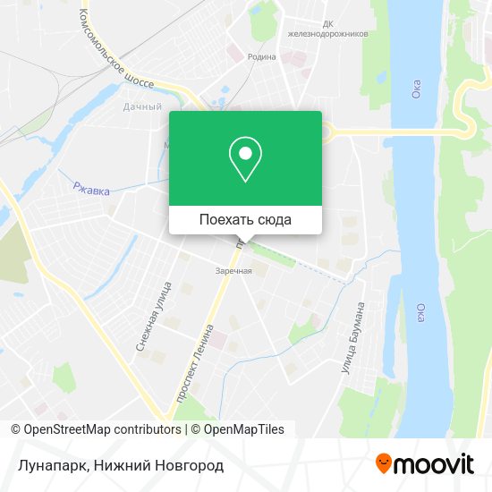 Карта Лунапарк
