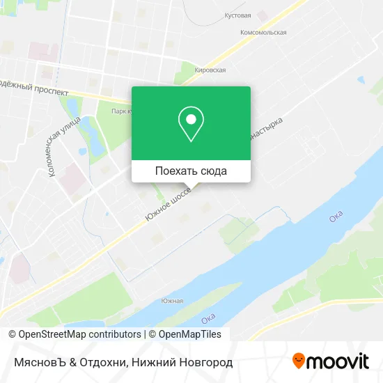 Карта МясновЪ & Отдохни