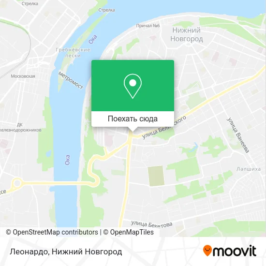 Карта Леонардо
