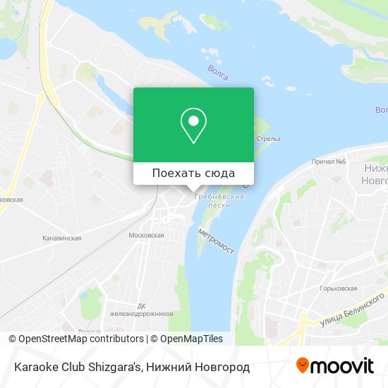 Карта Karaoke Club Shizgara's