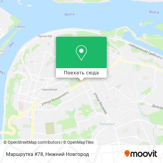 Карта Маршрутка #78