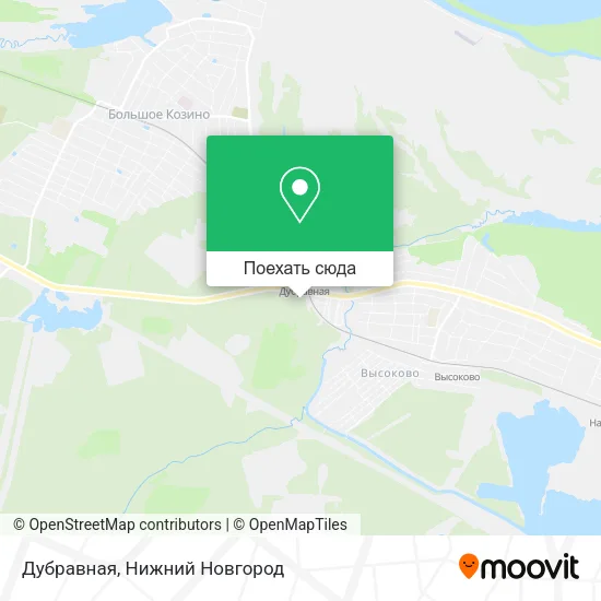 Карта Дубравная