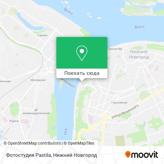 Карта Фотостудия Pastila